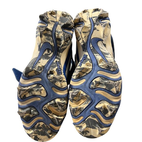 Nike Trout 6Y Blue & White Baseball Cleats With Hook and Loop Strap - Picture 7 of 8